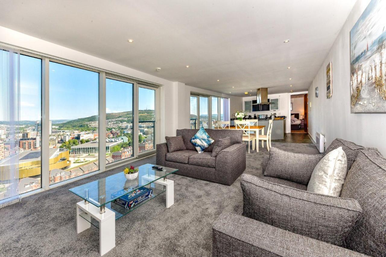 Just Stay Wales - Meridian Tower Marina & City View - 2 Bed Apartment Swansea Buitenkant foto